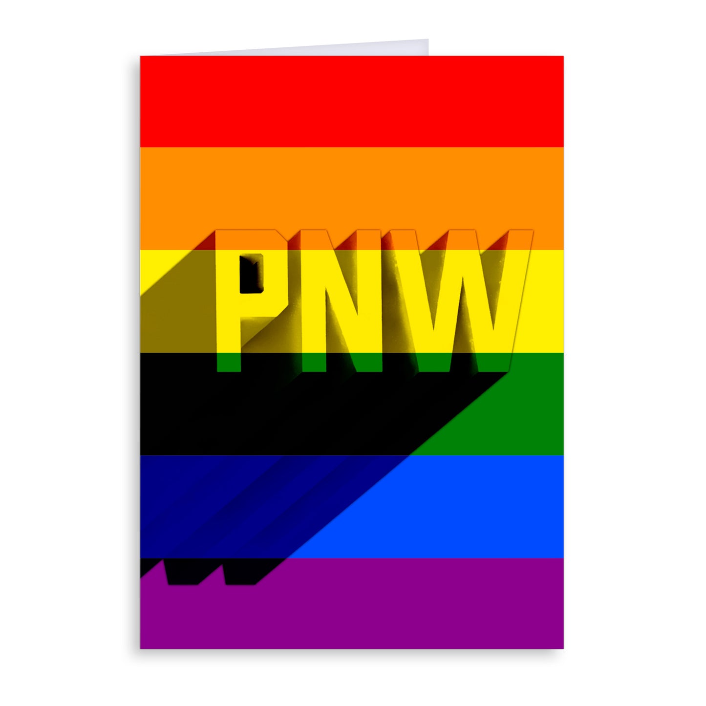PNW Pride Greeting Card