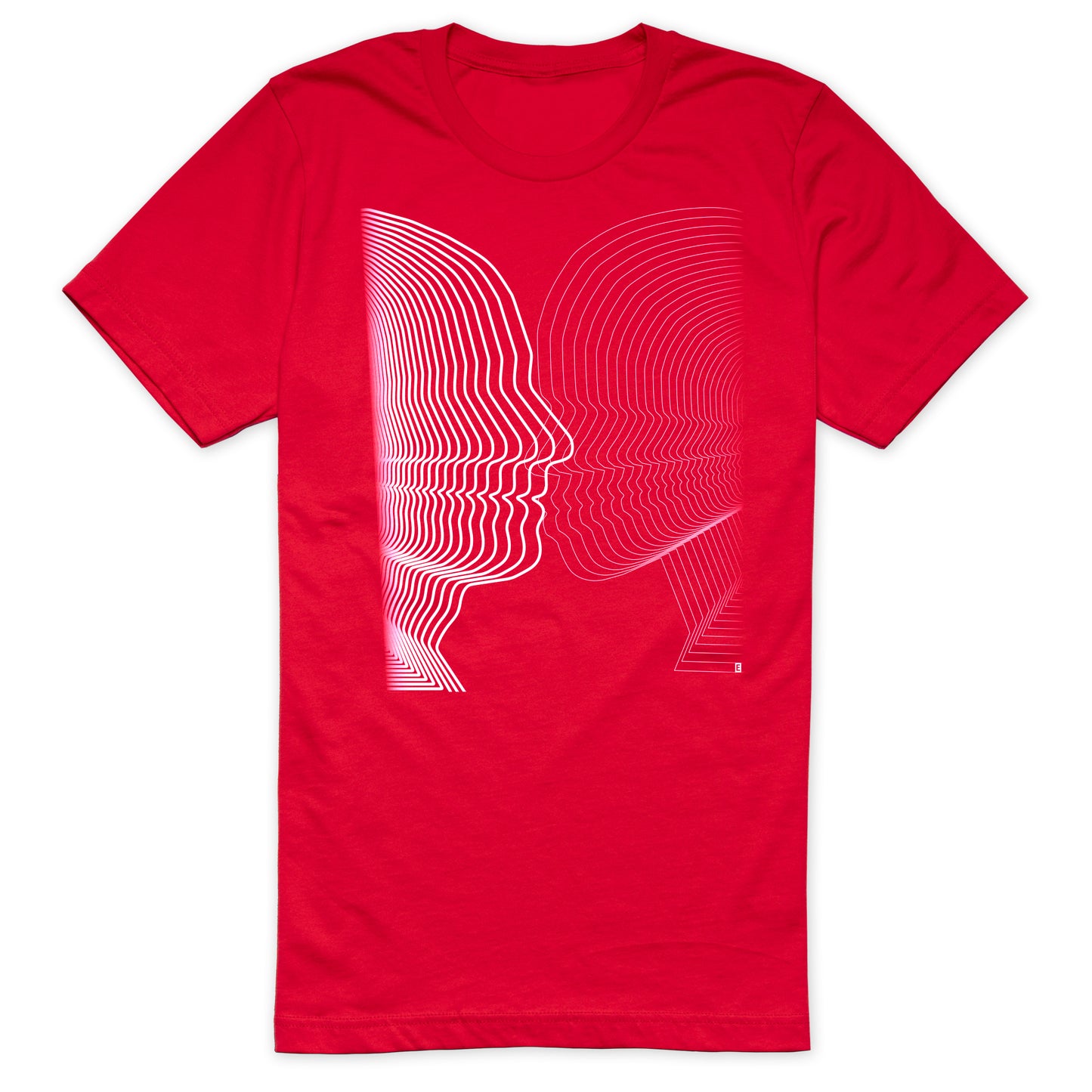 Geometric Kiss T-Shirt