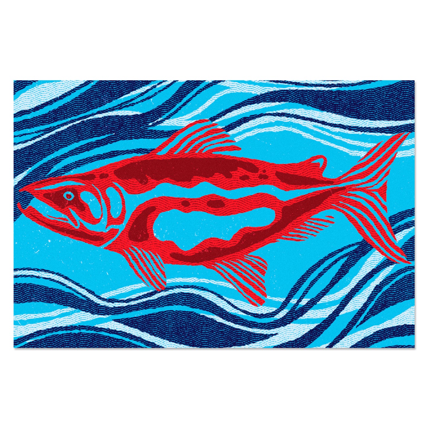 Sockeye Salmon Sticker