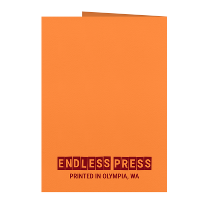 Umbrella Ghost Greeting Card