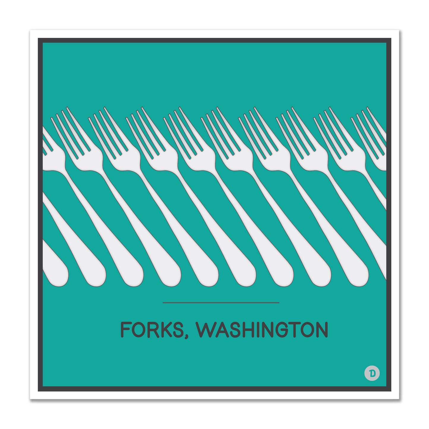 Forks Sticker