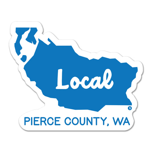 Pierce County Local Sticker