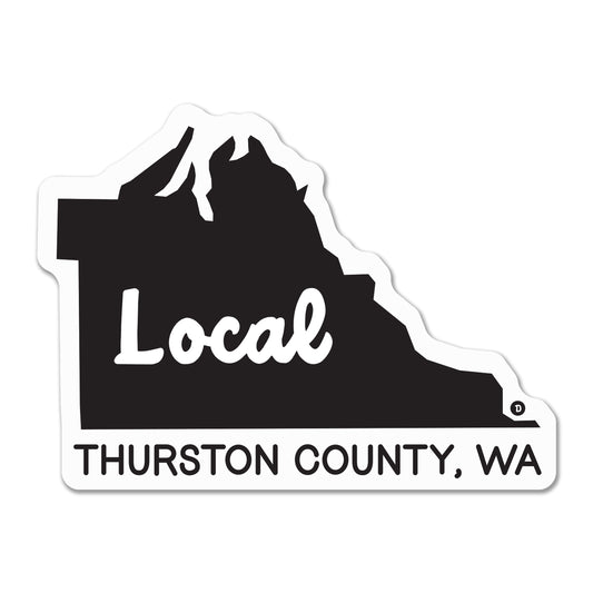 Thurston County Local Sticker